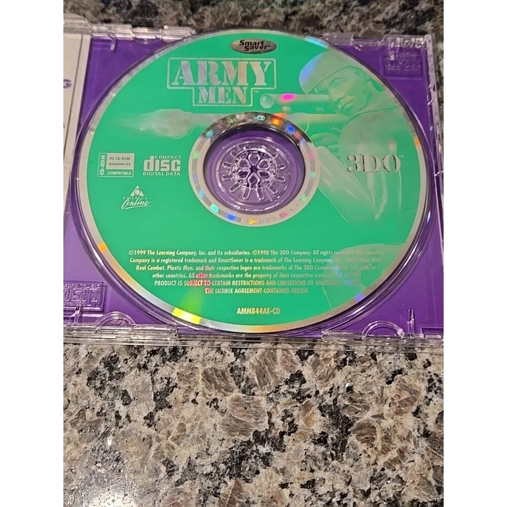 Army Men (PC CD-ROM, 1999) Complete in Jewel Case